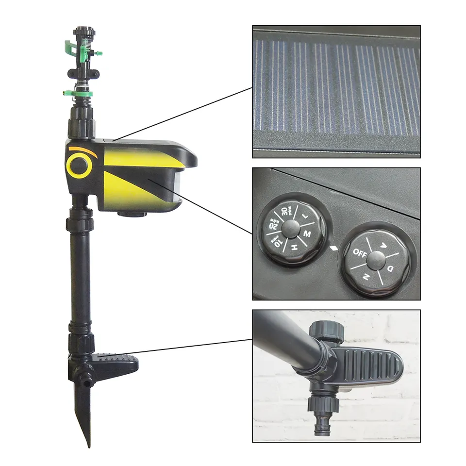Garden Sentinel - Motion-Activated Pest Repeller Sprinkler (Solar Powered) - Image 3